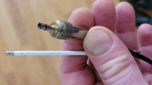 Broken 3.55mm headphone jack